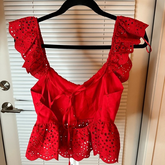 ZARA  embroidered top - Picture 2 of 3